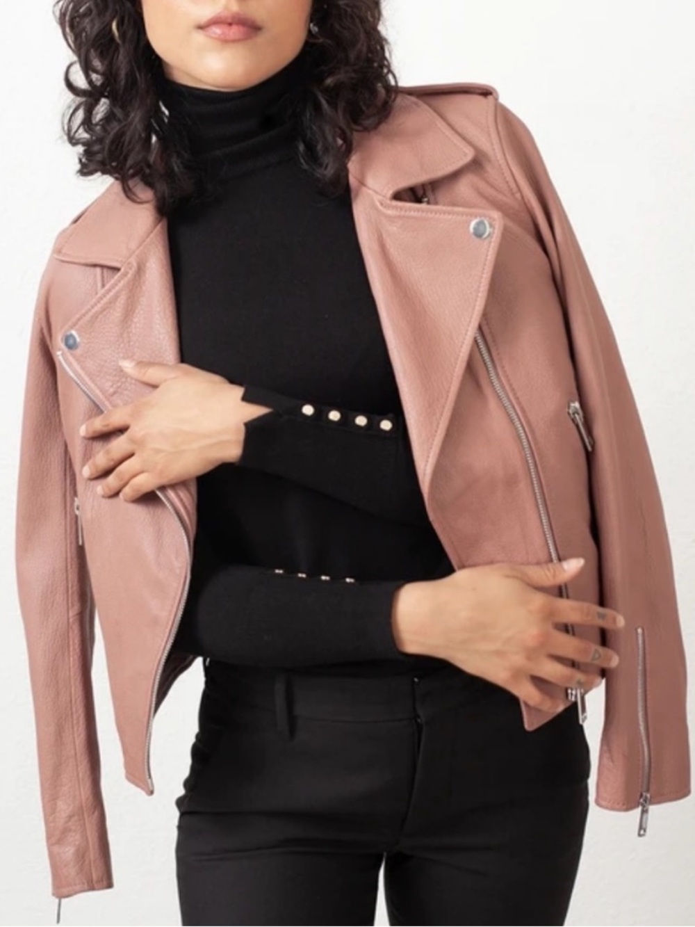 LTH JKT Kas Leather Moto Jacket
